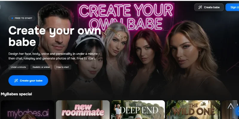 MyBabes.ai Screenshot 1