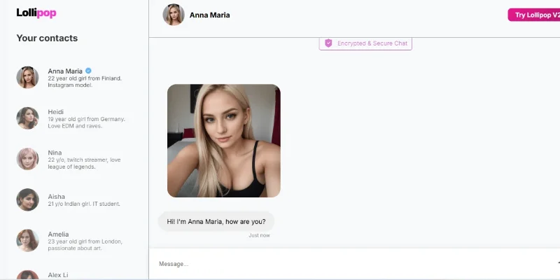 Lollipop Chat Screenshot 1