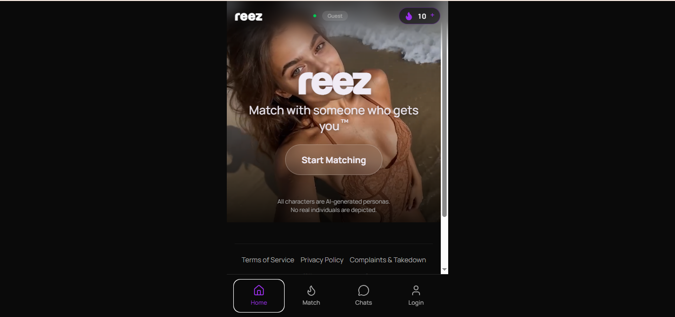 reez.app Screenshot 2