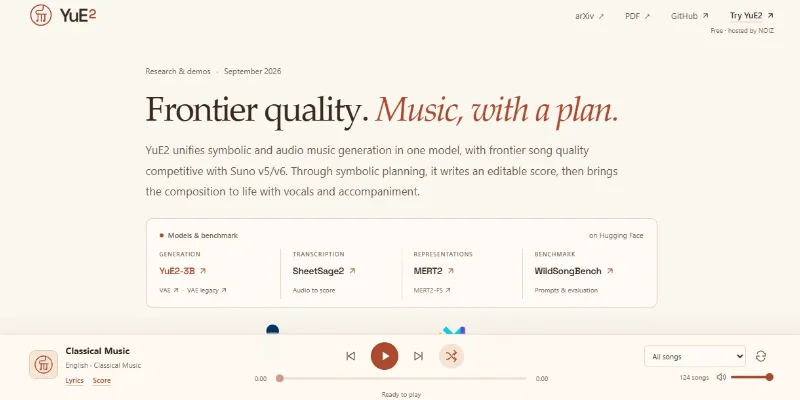 YuE2 Screenshot 1